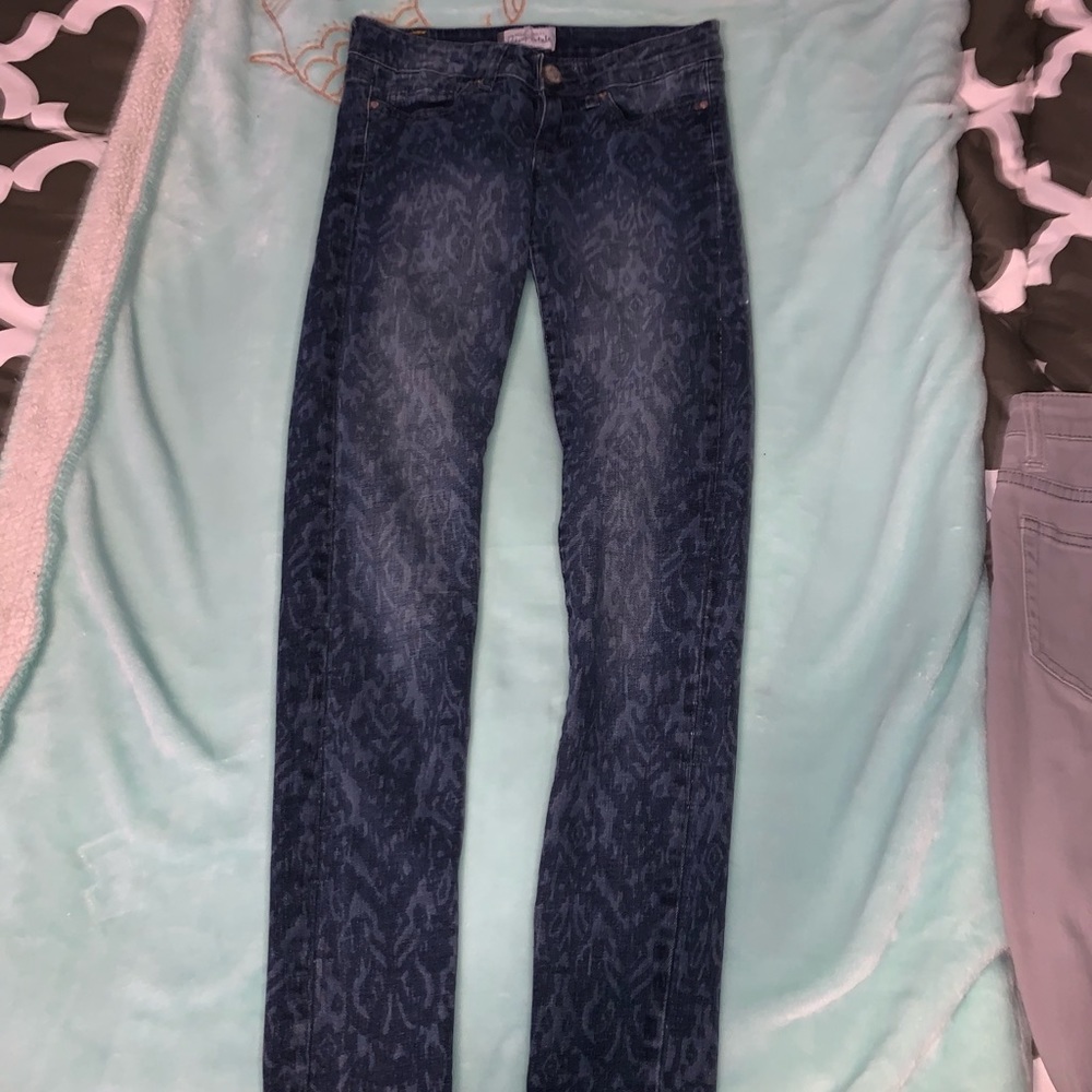 Cute Pattered Jeans